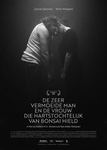 De zeer vermoeide man en de vrouw die hartstochtelijk van bonsai hield