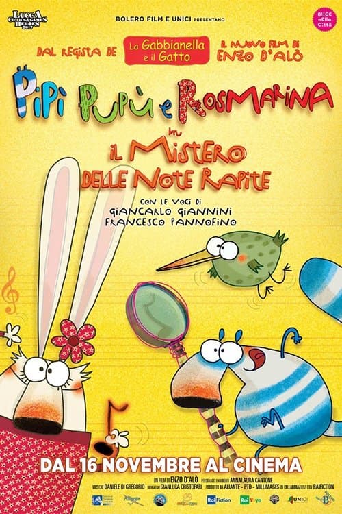 Pipì, Pupù & Rosmarina: Il mistero delle note rapite