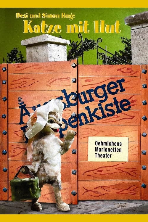 Augsburger Puppenkiste - Katze mit Hut